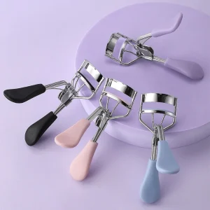 Shiya Plastic Handle New Eyelash Curler with Lasting Styling Natural Curling Beginner Friendly Beauty Makeup Tool Multi color