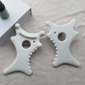 Shujing Huoxue Facial Lifting and Firming Myofascial Release Scraping Board Muscles Guasha With Handle Shoulder and Neck