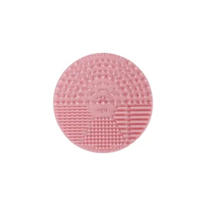 Silicone Sponge Face Cleansing Makeup Brush Cleaning Pad Portable Suction Cup Instant Cleaner Soap Makeup Tools Can Be Printed