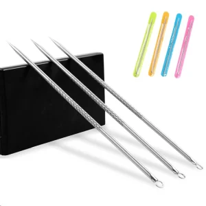 Silver Blackhead Acne Needle Blemish Extractor Remover Stainless Needles Remove Tools Blackhead Remover