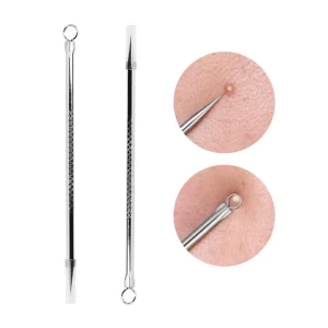 Silver Blackhead Acne Needles Stainless Steel Blackhead Blemish Removal Pore Cleaner Tools Skin Care Acne Stick
