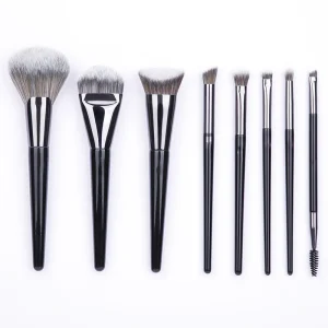 Single Black Luxury Portable Makeup Brushes Foundation Eye Shadow Concealer Powder Brush