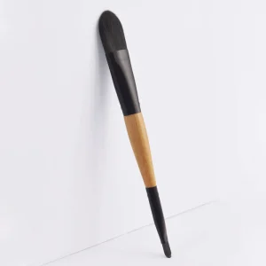 Single Brown Double Ended Classic Design Multifunctional Foundation Brush