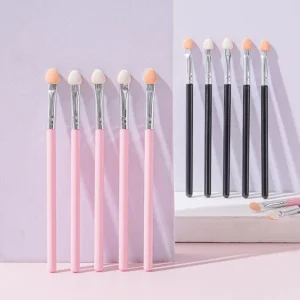 Single Eye Shadow Brush Sponge Head Brush Makeup Brush Private Label Cosmetic Tools