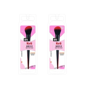 Single Gradient Travel Size Professional Makeup Brushes High Quality Black Makeup Brush Set