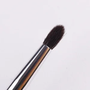 Single Large Soft Dense Custom Logo Professional Makeup Fan Brush Wood Handle for Contour Concealer Eye Shadow