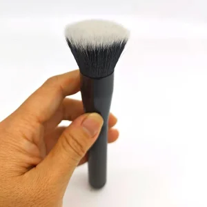 Single Makeup Brush Flame Shaped Highlighter Large Round Head Blush Soft Bristle Nail Art Dust Remover