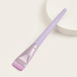 Single Makeup Brush Liquid Foundation BB Cream Flat Head Ultra Thin Synthetic Hair Vegan Foundation Concealer Brush