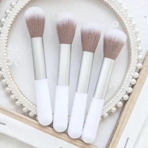 Single Makeup Brush Soft Vegetarian Hair Single Foundation Make-up Powder Blusher Brush Rayon Soft Fur