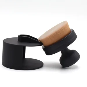 Single Short Handle Foundation Brush Soft Quick Portable Beauty Tool Blush Loose Powder Brush