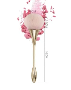 Single Small Waist Custom Label Single Powder Blush Makeup Brush Customized logo New Design Brushes