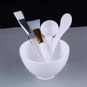 Skin Care Tools 5 in 1 Silicon Brushes Spatula Spoon Facial Mask Mixing Bowl Set