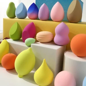 Skin friendly Makeup Sponges Different Shapes Washable Makeup Sponge Blender