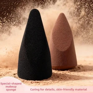SkinFriendly Thumb Makeup Sponge Foundation Liquid Special Tool Dry Wet Use Irregular Detail Sponge