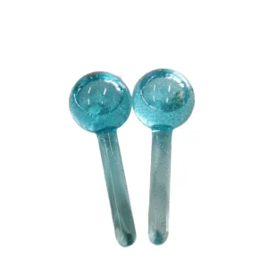 Small MOQ Spa Supplies Cooling and Hot Ice Globes Massage Facial Crystal Roller Faciail Skin Jade Roller