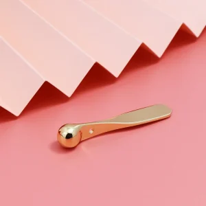 Small Skin Care Beauty Metal Cosmetic Spatula Eye Cream Facial Spoon Eye Face Massage Eye Massage Spoon