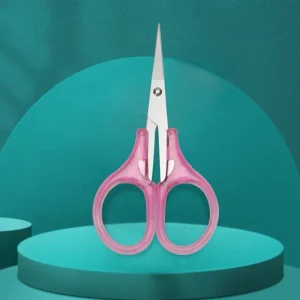 Small Vintage Style Stainless Steel Sewing Scissors Mini Sharp Edge OEM Tools Embroidery Thread Residue Beauty Plastic Handle