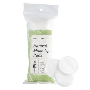 Soft Biodegradable Cosmetic Eco-friendly Makeup Cotton Pads