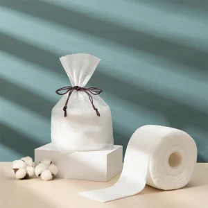 Soft Dry and Wet Facial Cotton Towels Disposable Reusable Makeup Remover Cloth for Sensitive Skin