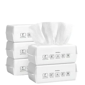Soft Face Towel Disposable Thick Makeup Removing Clean Tissue Facial Dry Wipes for Skin Care