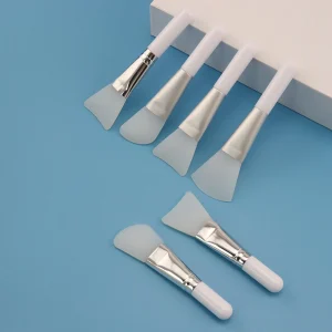 Soft Facial Vegan Tool Cosmetic Brushes Masking Applicator Spoon Face Mask Silicone Woman