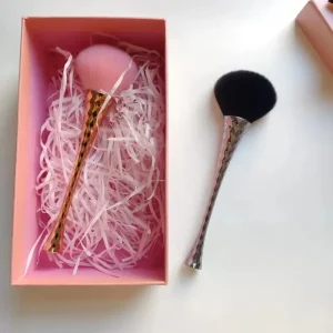 Soft Fluffy Single Makeup Brush Bling Portable Blush Brush Customizable Foundation Makeup Brush