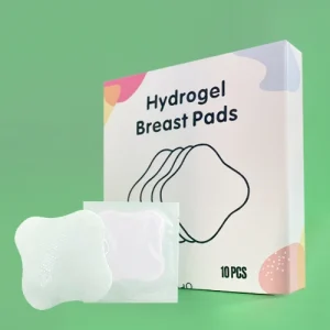 Soothing Hydrogel Breast Nursing Nipple Gel Pads Non slip Absorbent Disposable 7.5*7.5cm
