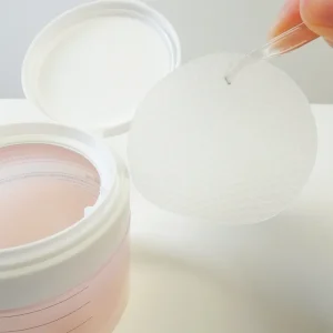 Soothing Soft Centella Asiatica Cotton Toner Pads with Deep Hydrating 2 Layers for Sensitive Skin Redness Relief
