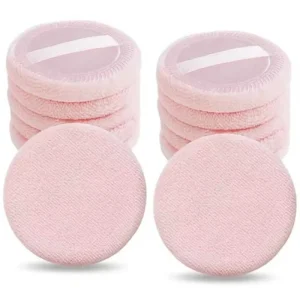 Sponge Makeup Foundation Facial Round Shaped Cosmetic Custom Logo Skin-Friendly
