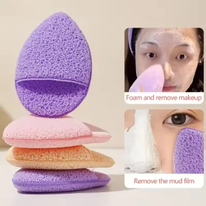 Sponge Makeup Remover Soft Gloves Face Wash Cleansing Puff Tools Cosmetic Deep Facial Cleansing Mask Mud Reusable Clean Sponges
