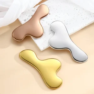 Spoon Shaped Stainless Steel Beauty Tool Eye Face Sculpting Massager for At Home Skincare
