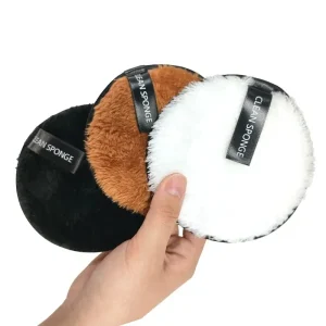 Square Konjac Cleaning Makeup Sponge for Deep Cleansing and Makeup Removal