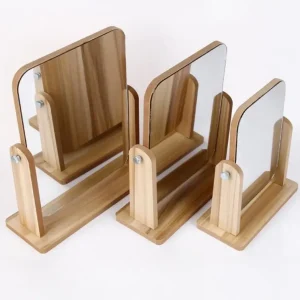 Square Professional Cosmetic Make up Mirror Travel Portable Luxury Custom Makeup Mirror
