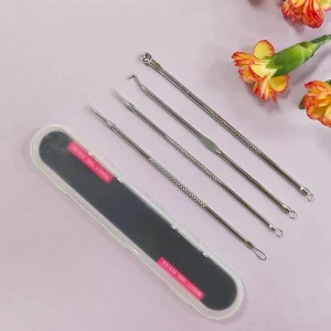 Stainless Blackhead Remover Acne Extractor Tool Set Face Skin Cleaning Blackhead Removal Tool