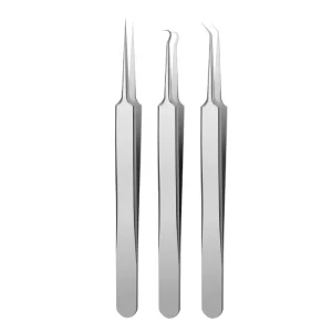 Stainless Steel Acne Clip Set Acne Needle Blackhead Remover Comedo Extractor Tools