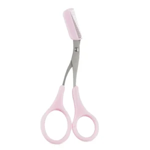 Stainless Steel Eyebrow Trimmer Scissors Comb Brow Hair Shaving and Shaping Grooming Trimmer Makeup Accessories