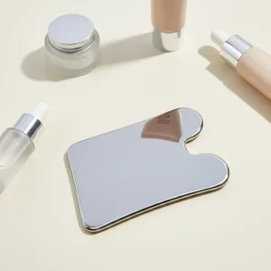 Stainless Steel Gua Sha Board Custom Scrapping Plate for Body Meridian Scraping Health Care Massage Tool