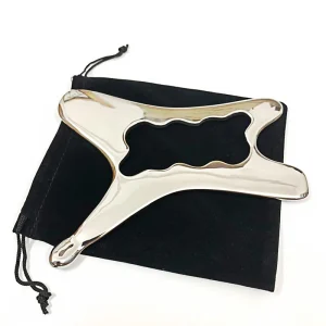 Stainless Steel Gua Sha Tools Muscle Scraper Massage Tool Deep Tissue Scraping Massage Board Myofascial Release Tool for Face