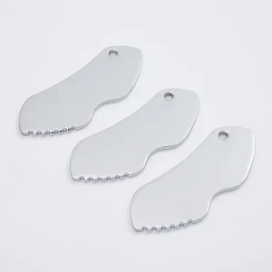 Stainless Steel Massage Board Scraping Therapy Scraper Gua Sha Tool Facial Massager