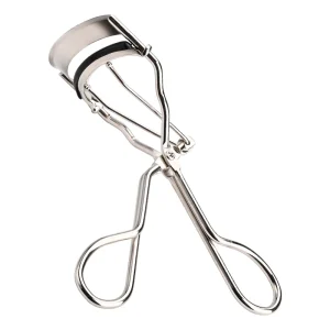 Stainless Steel Natural Eyelash Curler with Non-Slip Finger Grips Easy Use Makeup Tool
