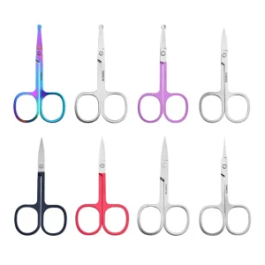 Stainless Steel Personal Beauty Scissors for Eyebrow Eyelash Shaping