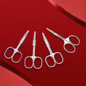 Stainless Steel Professional Beauty Nail Nose Hair Manicure Eyebrow Grooming Mini Cuticle Makeup Scissors
