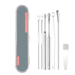 Stainless Steel Single Acne Needle Blackhead Removal Kit Facial Pore Cleaner Deep Cleansing Face Skin Care Tools
