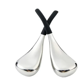 Stainless Steel Spoon Handheld Cooling Cryo Sticks Facial Body Ice Roller