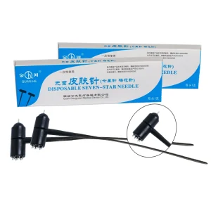Sterile Dermal Needle Seven Star Skin Needles Plum Blossom Needle for Acupuncture