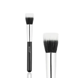 Stippling Brush White Red Black Wood Handle Large or Small Face Makeup Brush Foundation Powder Face Brush Private Logo