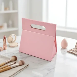 Stock Deluxe Foldable Magnetic Box Luxury Rigid Packaging for Jewelry & Cosmetics Made From Paperboard for Cosmetic Tools