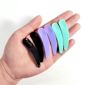 Stock PP Plastic Small Mask Spoon Cosmetic Spatulas Makeup Tools Face Cream Mask Spoon