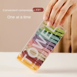 Stocked Disposable Compressed Facial Cleaning Cotton Tissue Nonwoven Face Tablet Towel Home Use