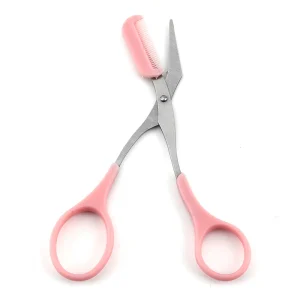 Strength Eyebrow Trimmer Scissor With Comb Eyebrow Trimmer Scissors Eyebrow Scissors